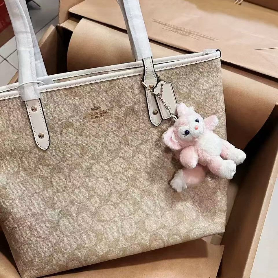 Coach Retro PVC Tote Handbag