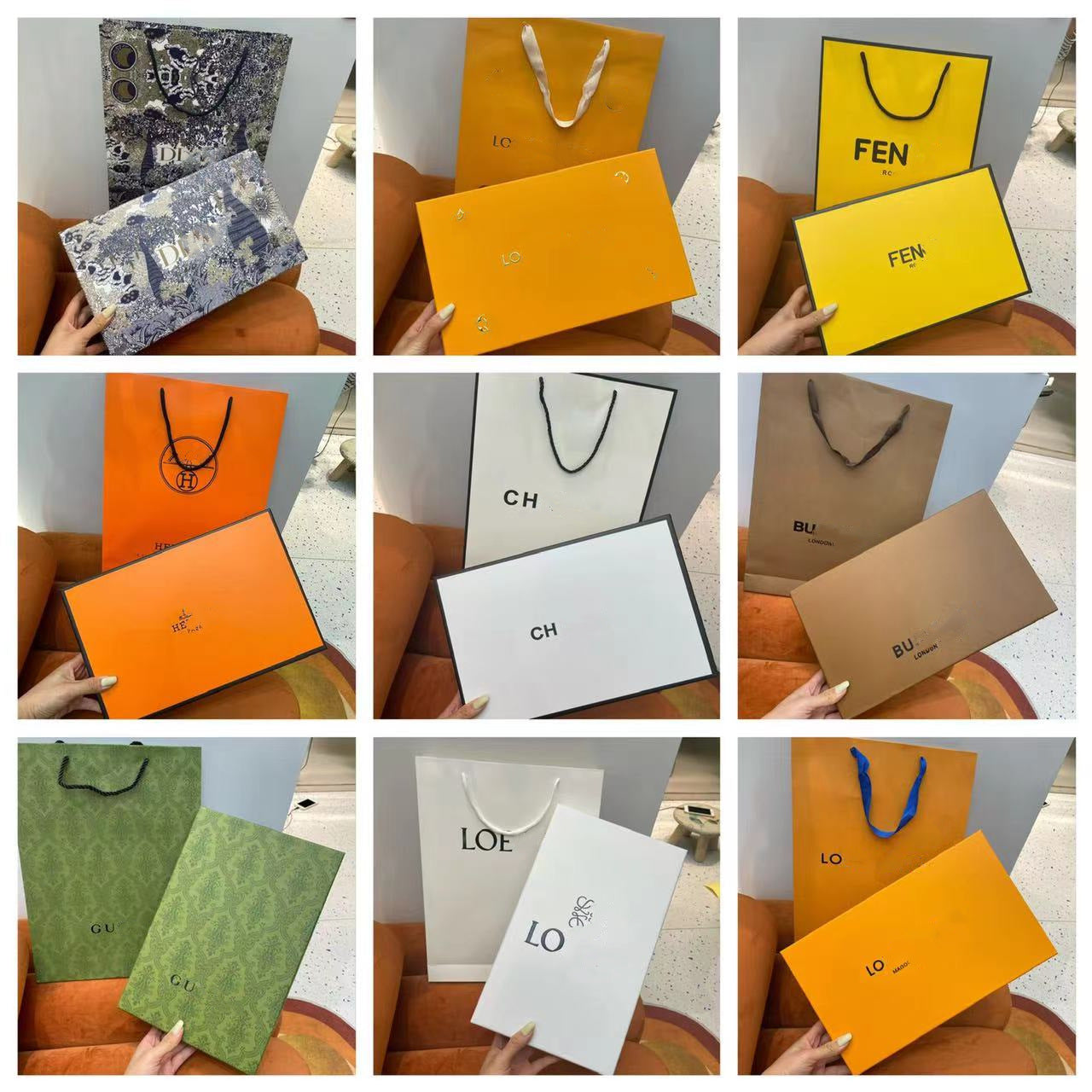 Designer Gift Box N Bag FOR RESELLING