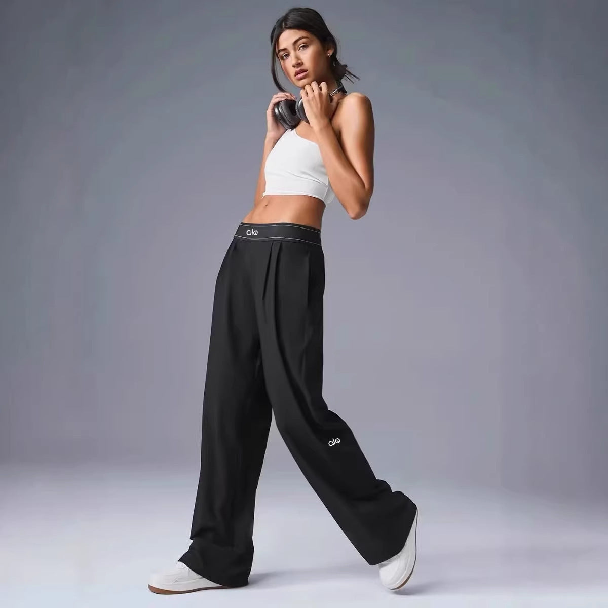 ALO HighWaisted WideLeg Yoga Pants